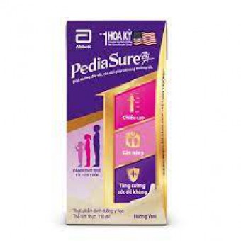  Sữa bột pha sẵn Abbott PediaSure vani 180ml
